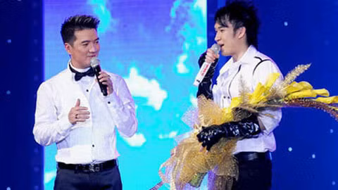 Mr Đàm và Dương Triệu Vũ.