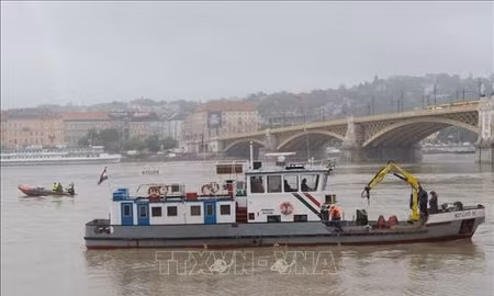 Hungary: Bắt giữ thuyền trưởng tàu du lịch tình nghi đâm thuyền máy trên sông Danube