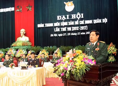 Đại hội Đoàn thanh niên quân đội ảnh 1