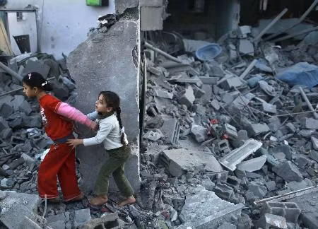 Trẻ em Gaza giữa hai làn đạn ảnh 5