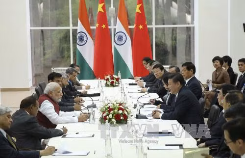Chủ tịch Trung Quốc tiếp xúc cấp cao bên lề hội nghị BRICS ảnh 1