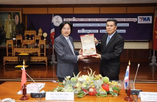  Tăng cường quan hệ hợp tác giữa TTXVN và PRD ảnh 1