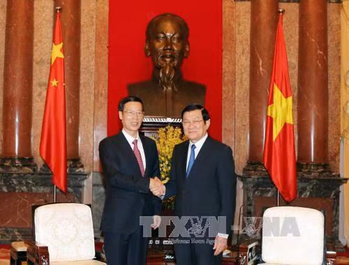 Chủ tịch nước tiếp Phó Thủ tướng Trung Quốc Trương Cao Lệ ảnh 1
