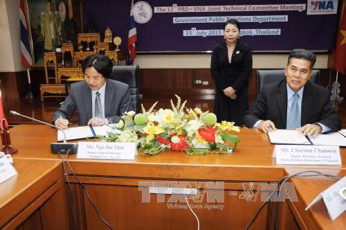  Tăng cường quan hệ hợp tác giữa TTXVN và PRD ảnh 2