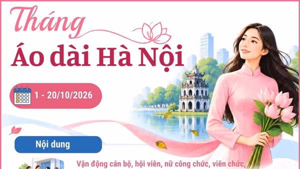 Tháng áo dài Hà Nội