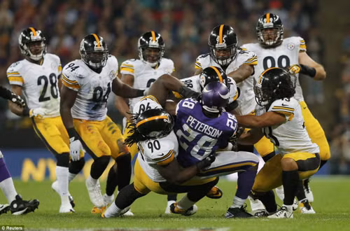 Sôi động giải bóng bầu dục chuyên nghiệp NFL ảnh 7