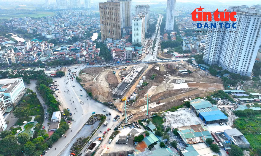 Nút giao Phạm Tu - đường 70 thành hình, kỳ vọng giảm ùn tắc