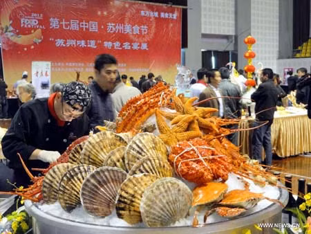 Cầu kỳ, độc đáo món ăn Trung Quốc ảnh 7