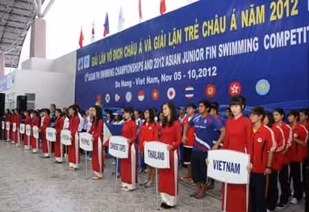 Khai mạc giải Lặn vô địch châu Á và vô địch trẻ châu Á ảnh 2