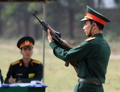 Phúc tra kết quả cán bộ huấn luyện Điều lệnh giỏi toàn quân ảnh 4
