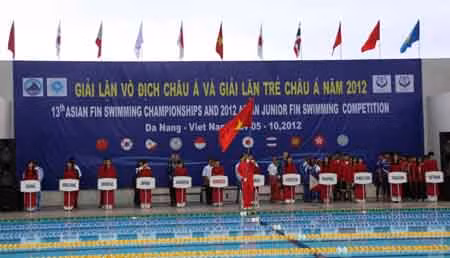 Khai mạc giải Lặn vô địch châu Á và vô địch trẻ châu Á ảnh 1
