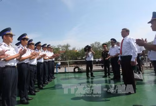 Bộ trưởng Quốc phòng Mỹ thăm Bộ Tư lệnh Hải quân ảnh 3