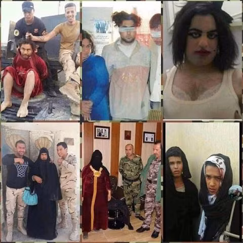 Phiến quân IS tô son, trát phấn giả gái vẫn bị quân đội Iraq bắt vì... quên cạo râu ảnh 1