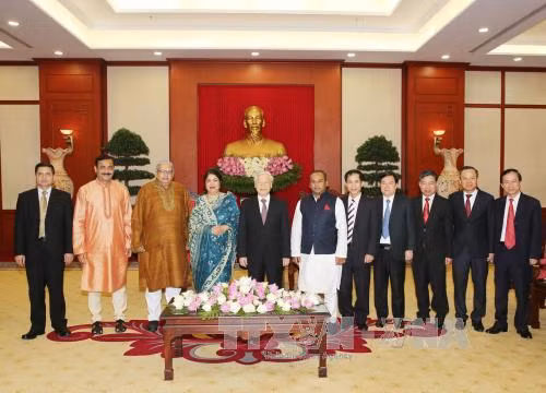 Tổng Bí thư Nguyễn Phú Trọng tiếp Chủ tịch Quốc hội Bangladesh ảnh 2