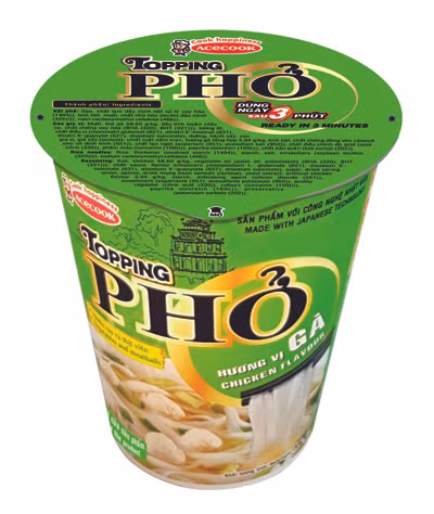 Acecook Việt Nam ra mắt sản phẩm Phở ly TOPPING ảnh 1