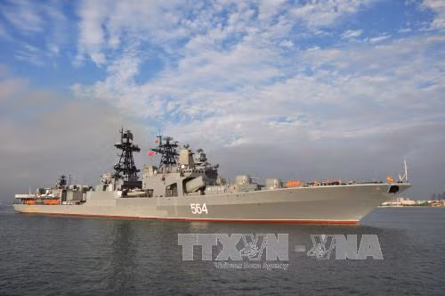 Nga-Trung bắt đầu tập trận hải quân chung trên Biển Baltic ảnh 1