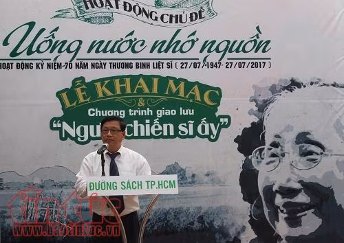Khai mạc chuyên đề 'Uống nước nhớ nguồn' tại đường sách TP Hồ Chí Minh ảnh 1
