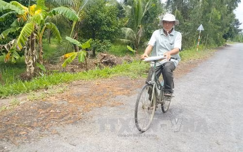 Người thương binh tâm huyết với mô hình cánh đồng mẫu lớn ảnh 2