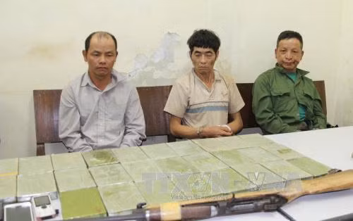 Bắt giữ đối tượng vận chuyển 28 bánh heroin qua biên giới ảnh 1