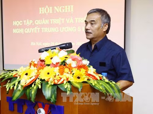 Thông tấn xã Việt Nam quán triệt, triển khai Nghị quyết Trung ương 5 (khóa XII) ảnh 2