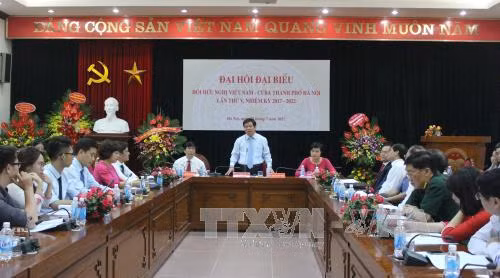 Đại hội đại biểu Hội Hữu nghị Việt Nam - Cuba thành phố Hà Nội, nhiệm kỳ 2017-2022 ảnh 1