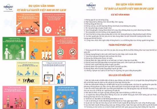 "Dạy" cách làm một du khách Việt văn minh ảnh 1