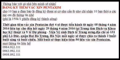 Có hay không việc “ém” vắcxin Pentaxim để trục lợi? ảnh 1