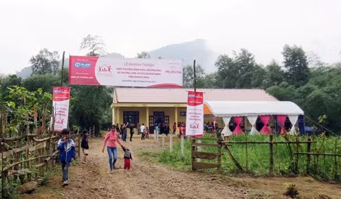 Khánh thành điểm trường mầm non mới giữa đại ngàn Trường Sơn ảnh 1