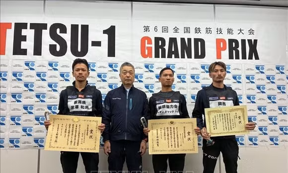 Lao động Việt Nam Lương Đức Quý vô địch giải TETSU-1 GRAND PRIX toàn Nhật Bản