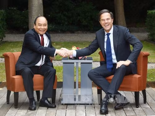 Thủ tướng Nguyễn Xuân Phúc hội đàm với Thủ tướng Hà Lan Mark Rutte ảnh 1
