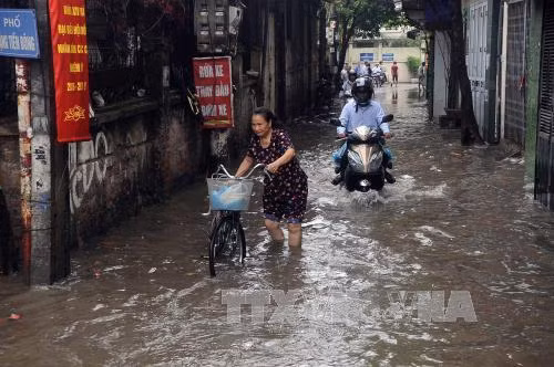 Bão số 2 suy yếu nhưng vẫn gây mưa to diện rộng, Hà Nội đề phòng ngập ảnh 2