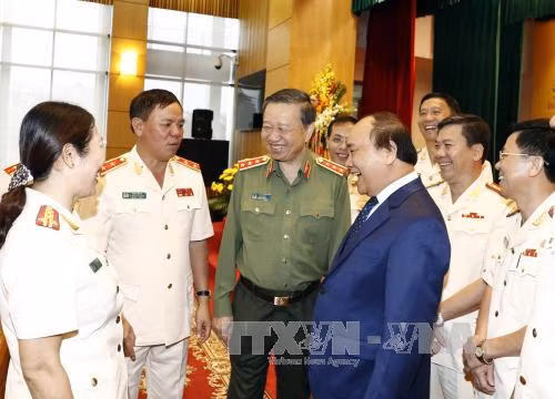 55 năm ngày truyền thống Lực lượng Cảnh sát nhân dân Việt Nam ảnh 1