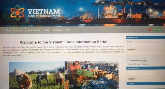 Đưa vào vận hành Cổng Thông tin Thương mại Việt Nam ảnh 1
