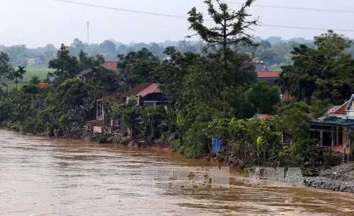 Sạt lở nghiêm trọng tại huyện Tam Nông, Phú Thọ ảnh 2