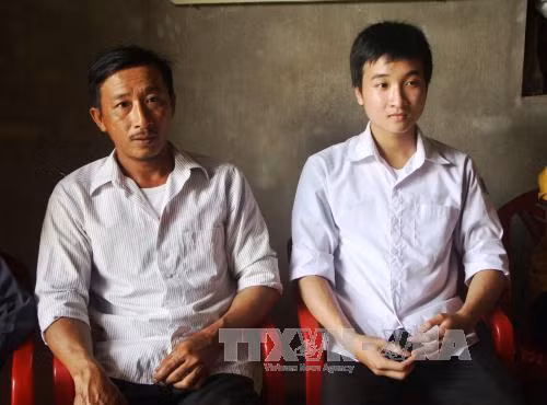 Gương sáng học tập của cậu học trò nghèo Hà Tĩnh ảnh 2