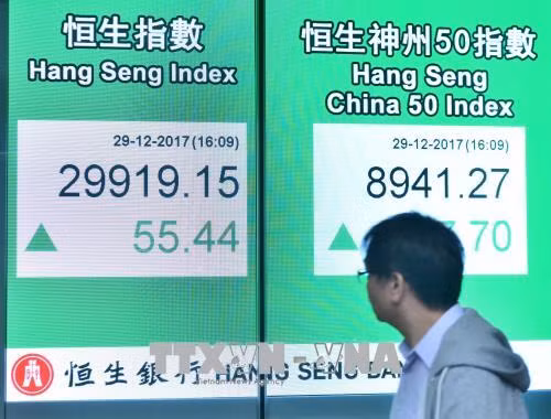 Căng thẳng thương mại Mỹ-Trung tạm lắng, chứng khoán châu Á hồi phục ảnh 1