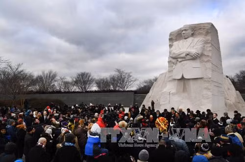 Nước Mỹ tưởng nhớ mục sư Martin Luther King ảnh 1