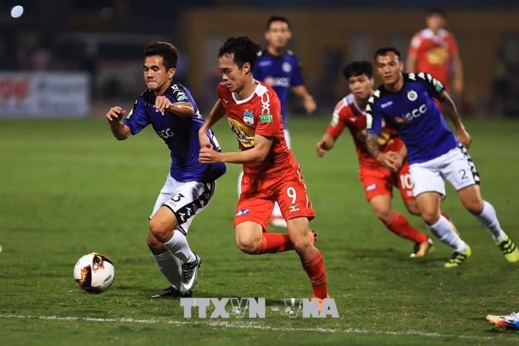 CLB Hà Nội thắng tưng bừng '5 sao' trước Hoàng Anh Gia Lai ảnh 1