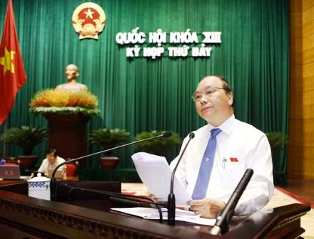Báo cáo giải trình và trả lời chất vấn của PTT Nguyễn Xuân Phúc ảnh 1