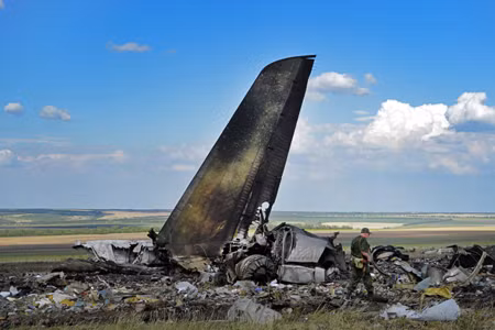 Dân quân Donetsk bắn rơi máy bay Su-25 ảnh 1