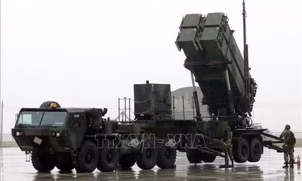 Hệ thống phòng thủ tên lửa Patriot PAC-3 của Mỹ. Ảnh minh họa: AFP/TTXVN (Không được phép chia sẻ, khai thác bởi bên thứ ba)