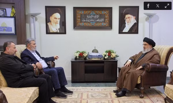 Thủ lĩnh Hezbollah, Hamas, Thánh chiến Hồi giáo Palestine họp bàn về tình hình Dải Gaza