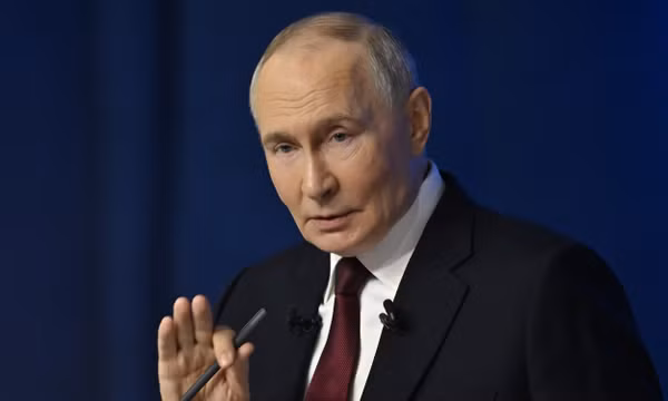 Tổng thống Nga Vladimir Putin. Ảnh: AA/TTXVN phát