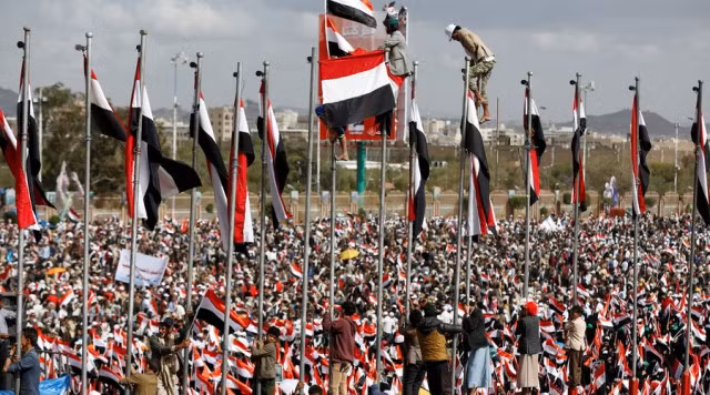 'Biển người' Yemen biểu tình phản đối không kích của Saudi Arabia ảnh 5