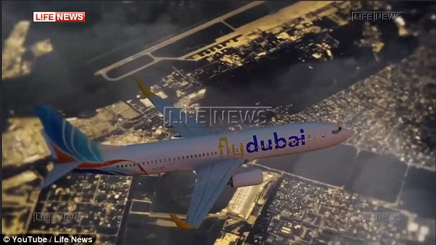 Video 3D tái hiện vụ tai nạn máy bay FlyDubai ảnh 1