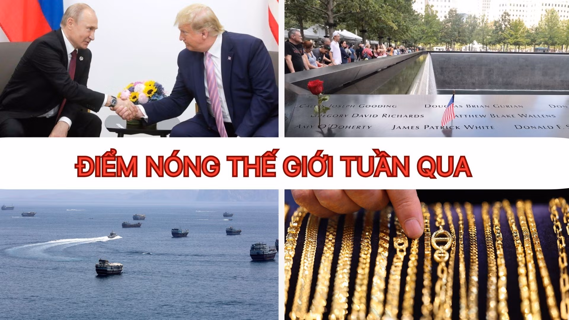 Tin tức TV: Thế giới 25 năm sau sự kiện khủng bố 11/9; cánh cửa hòa đàm về Ukraine hé mở