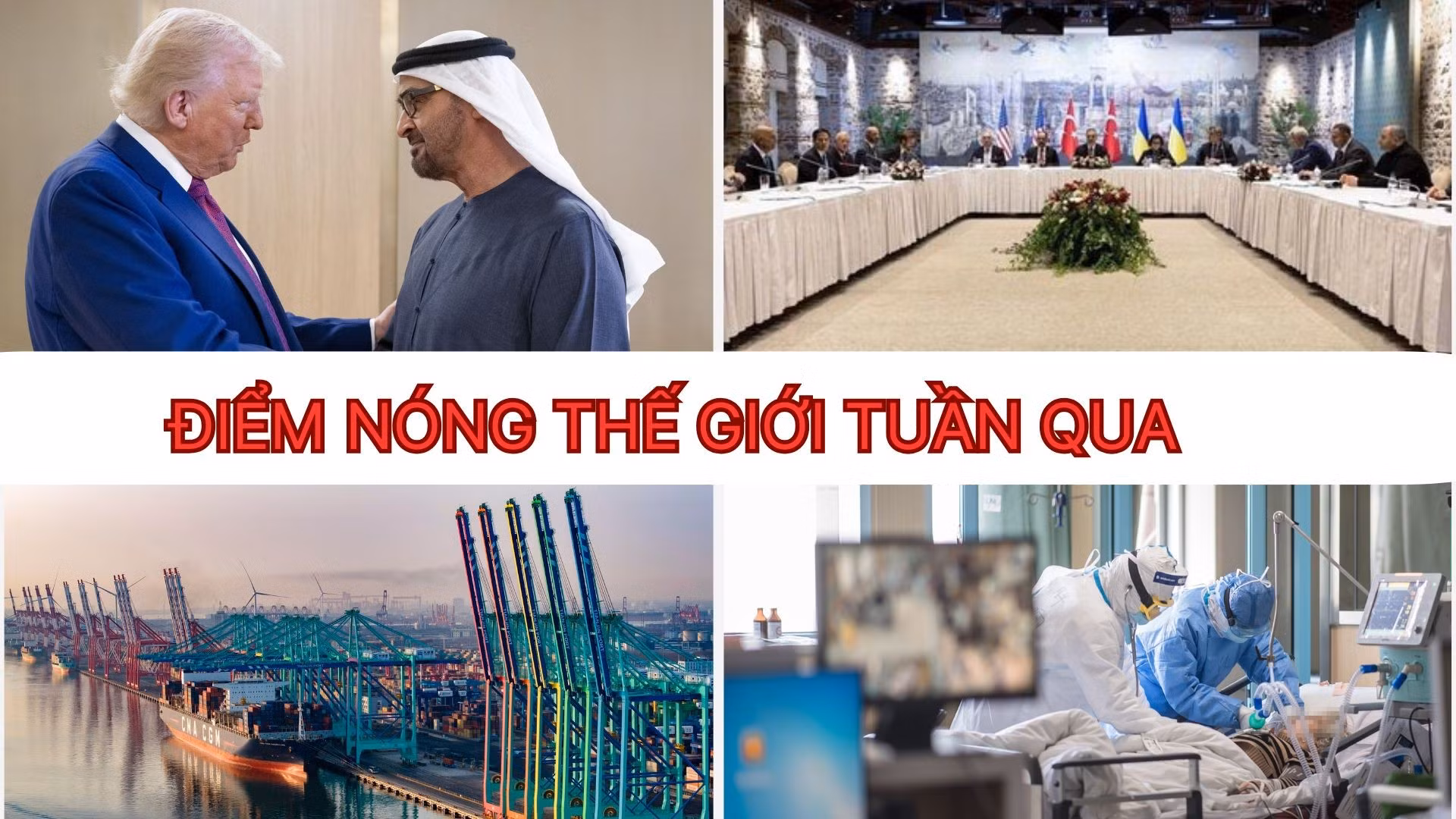 Tin tức TV: Tổng thống Trump ghi dấu ấn lịch sử khi tới Trung Đông; Mỹ - Trung đạt thoả thuận hoãn thuế