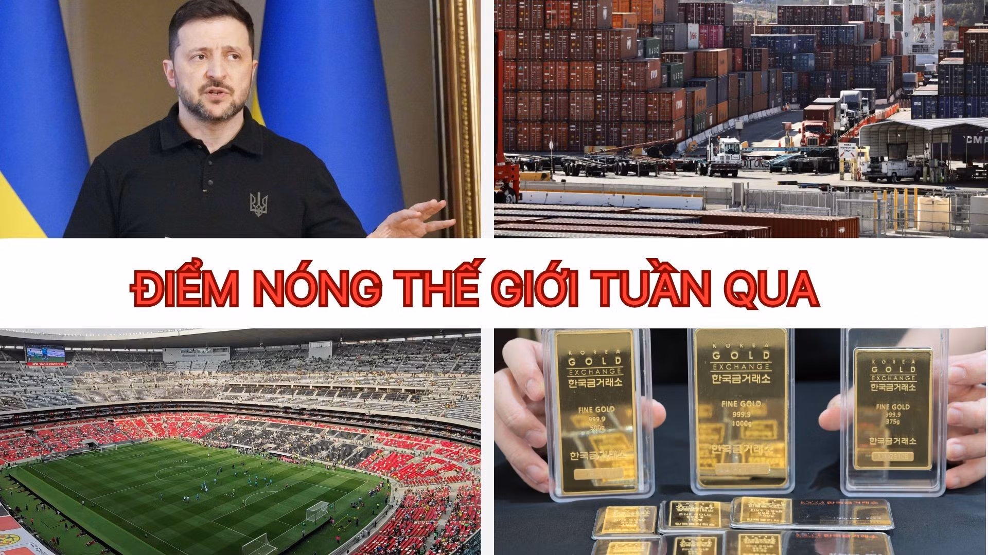 Tin tức TV: Mỹ xem xét áp thuế 10-12,5% lên 60 quốc gia và vùng lãnh thổ; giá vàng mất gần 20% so với đỉnh lịc sử