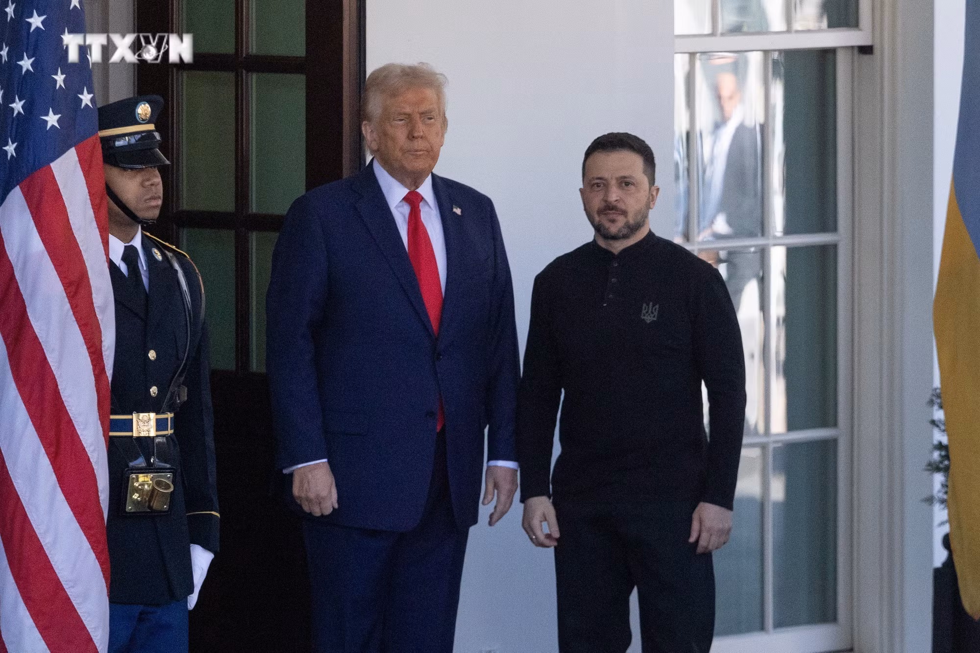 Tổng thống Mỹ và Tổng thống Ukraine lên tiếng sau điện đàm với lãnh đạo châu Âu