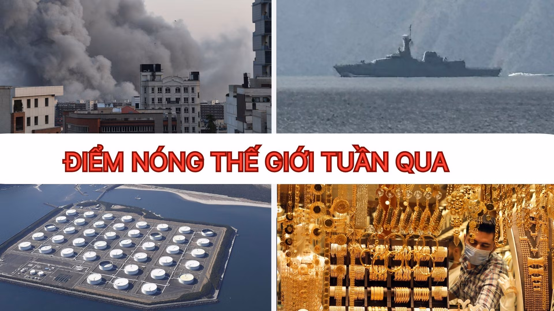 Tin tức TV: Xung đột Mỹ-Iran và Israel lan rộng ở Trung Đông; Thế giới trước cú sốc từ Eo biển Hormuz